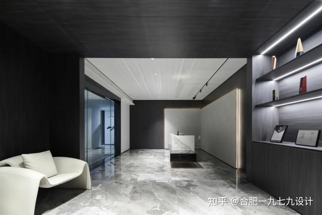 高级感现代办公室空间设计效果分享 - 知乎