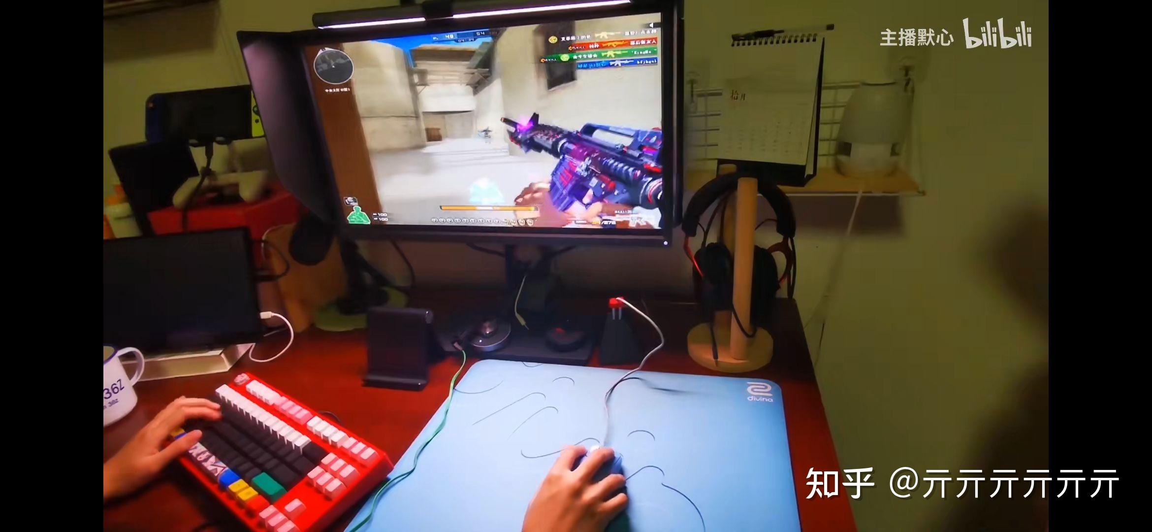 哪位大佬知道主播默心用的机械键盘什么型号的啊目前只知道是樱桃红轴