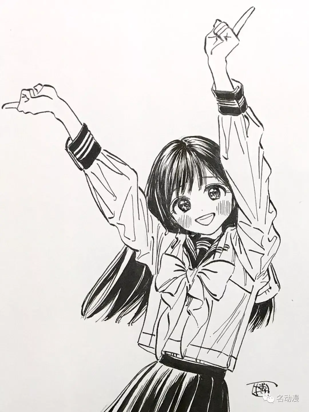 漫画风一大波治愈气息的青春美少女来袭自行感受吧