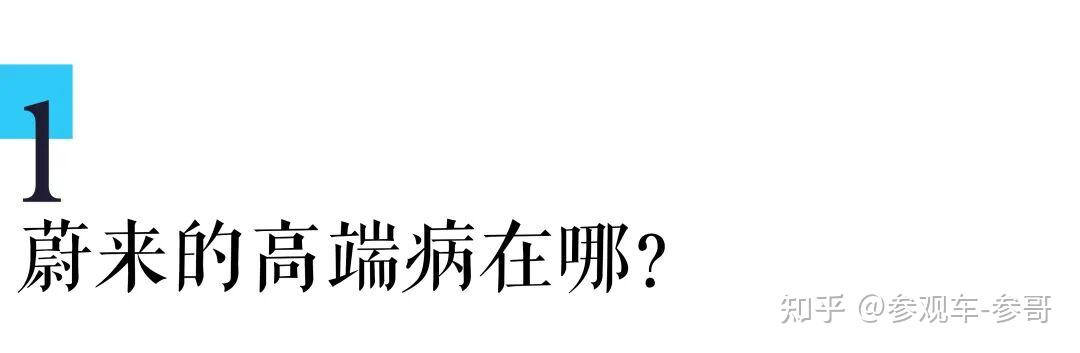 谁能治好蔚来的高端病?