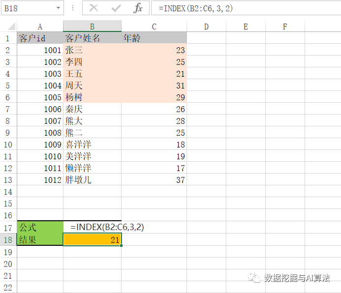 excel基礎入門indexmatch函數講解四