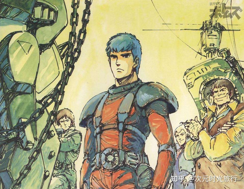 装甲骑兵和高达不一样的写实机器人动画的顶峰之作