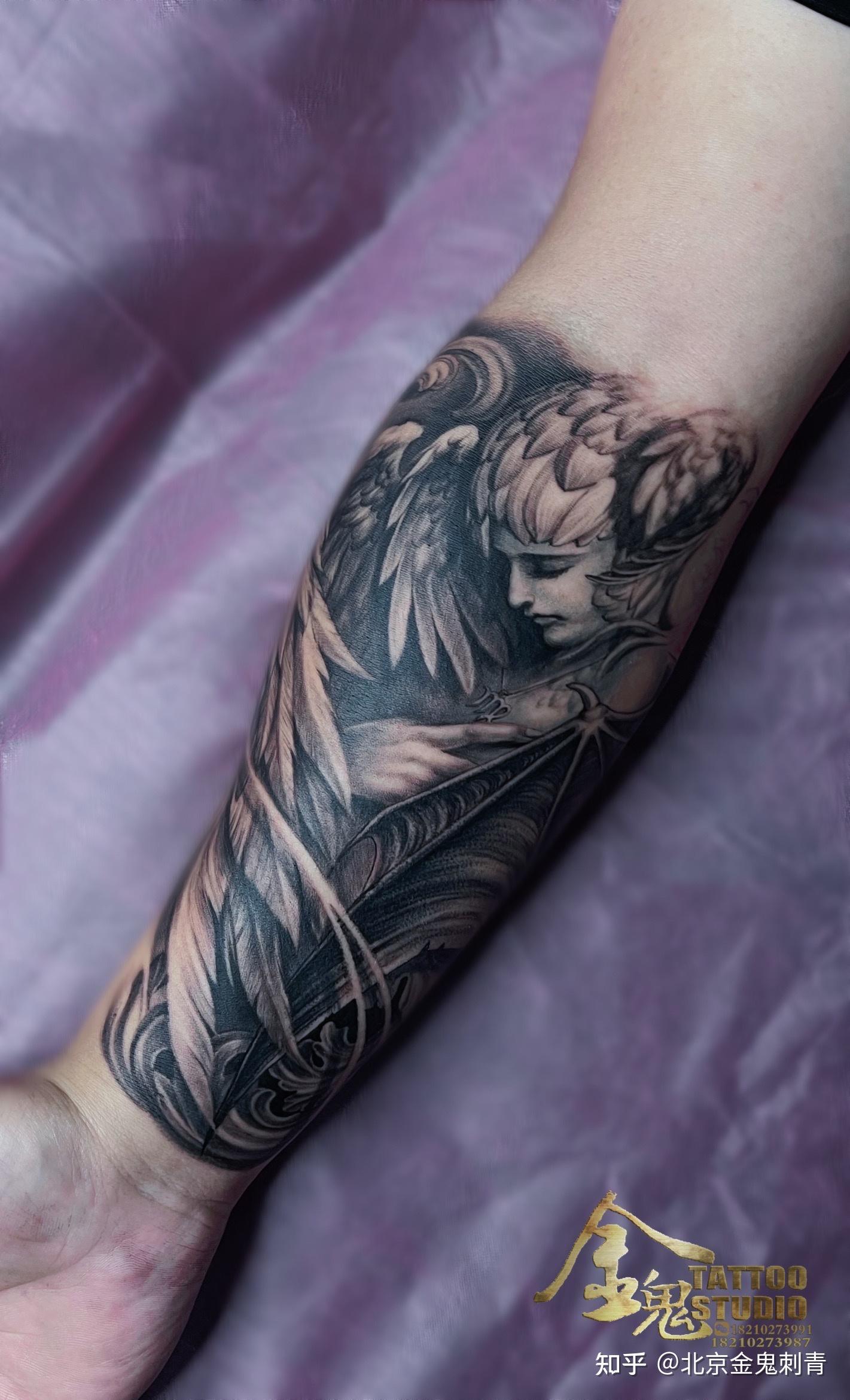纹身师 设计师北京金鬼刺青