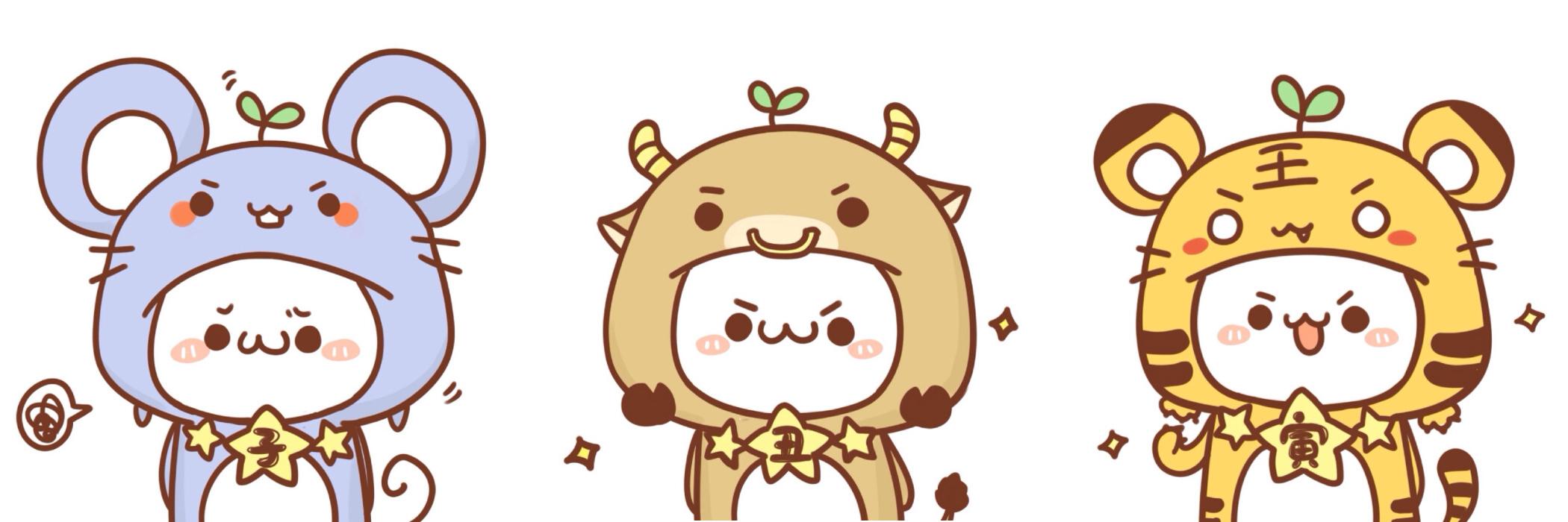 十二生肖绘画简笔画