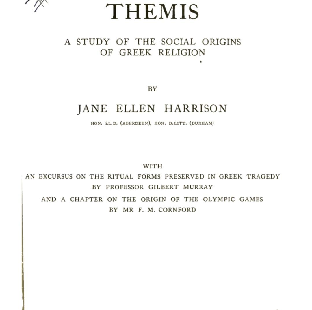忒弥斯 Themis 与宗教的社会起源 知乎