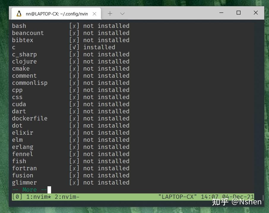 Neovim nvim treesitter 