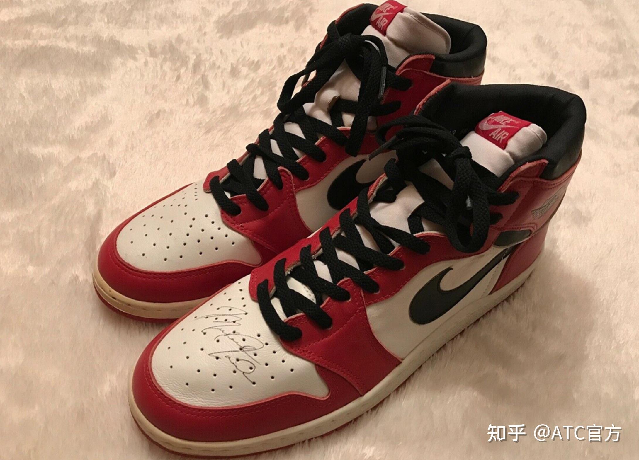 乔丹亲签airjordan1