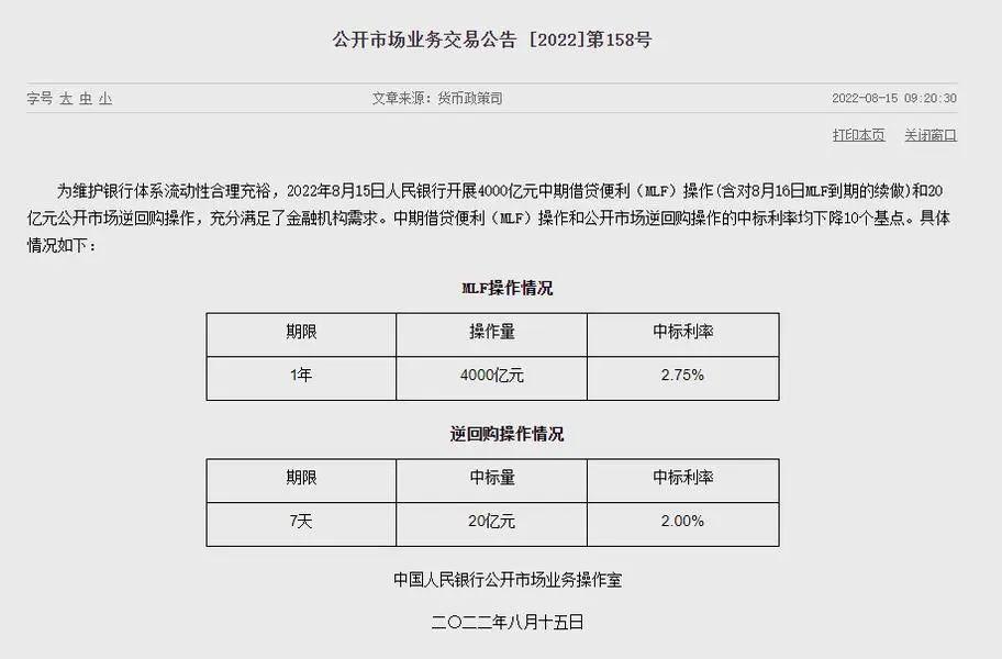 央行降息10个基点,7月金融与经济数据出炉! - 知乎