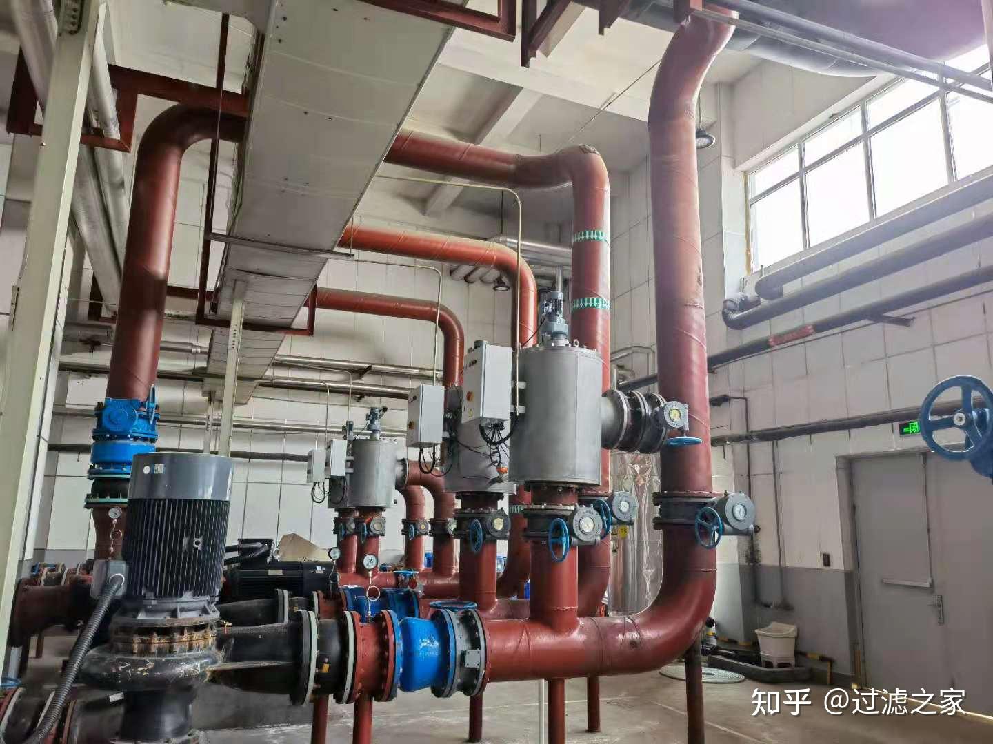 自动反冲洗过滤器案例分享冷却水过滤系统改造