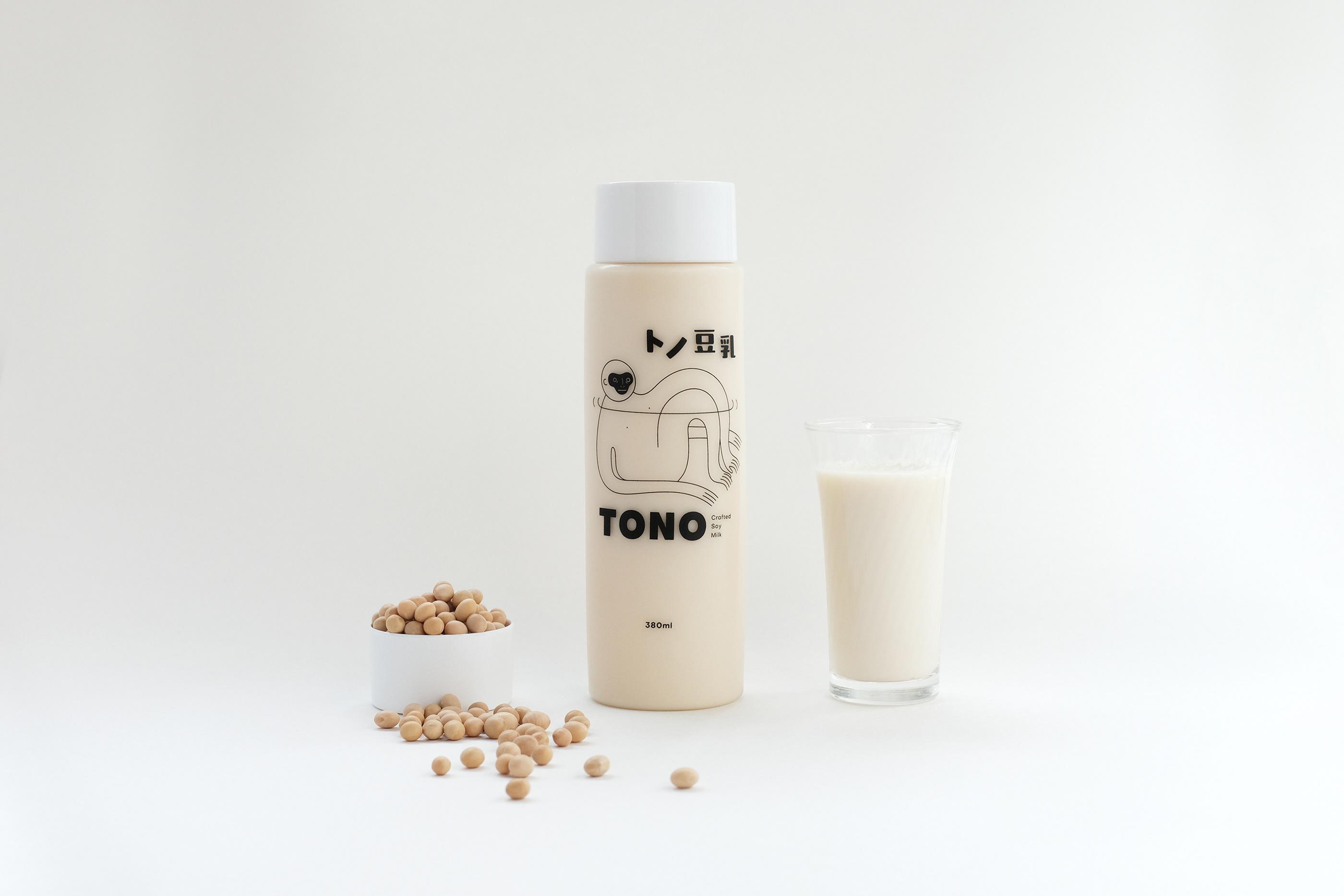 图片:tono crafted soy milk图片:tono crafted soy milk产品的包装上