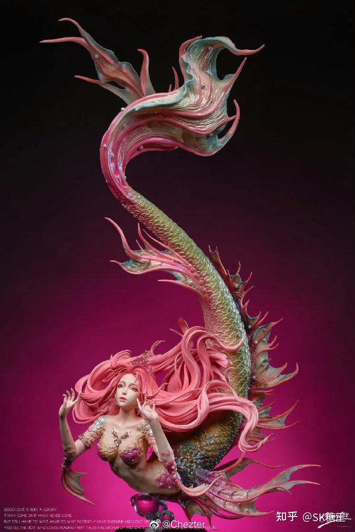 糖王周毅最新手办《"dont cry"-美人鱼》 - 知乎