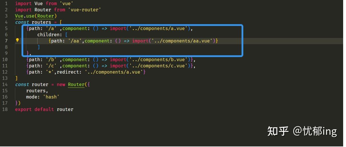 Vue router 