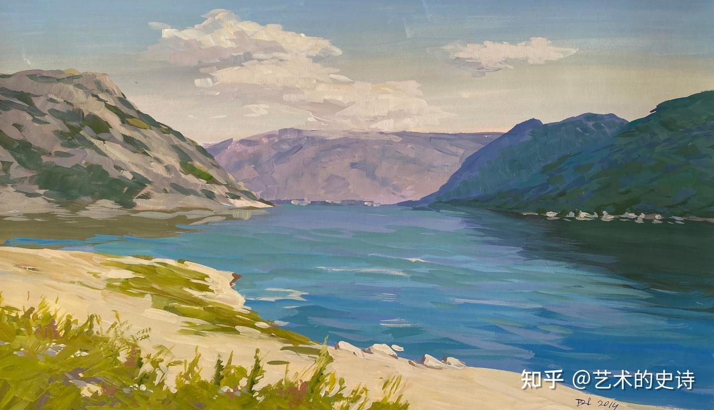 俄罗斯风景画大师瓦伦丁色彩写生精选- 知乎