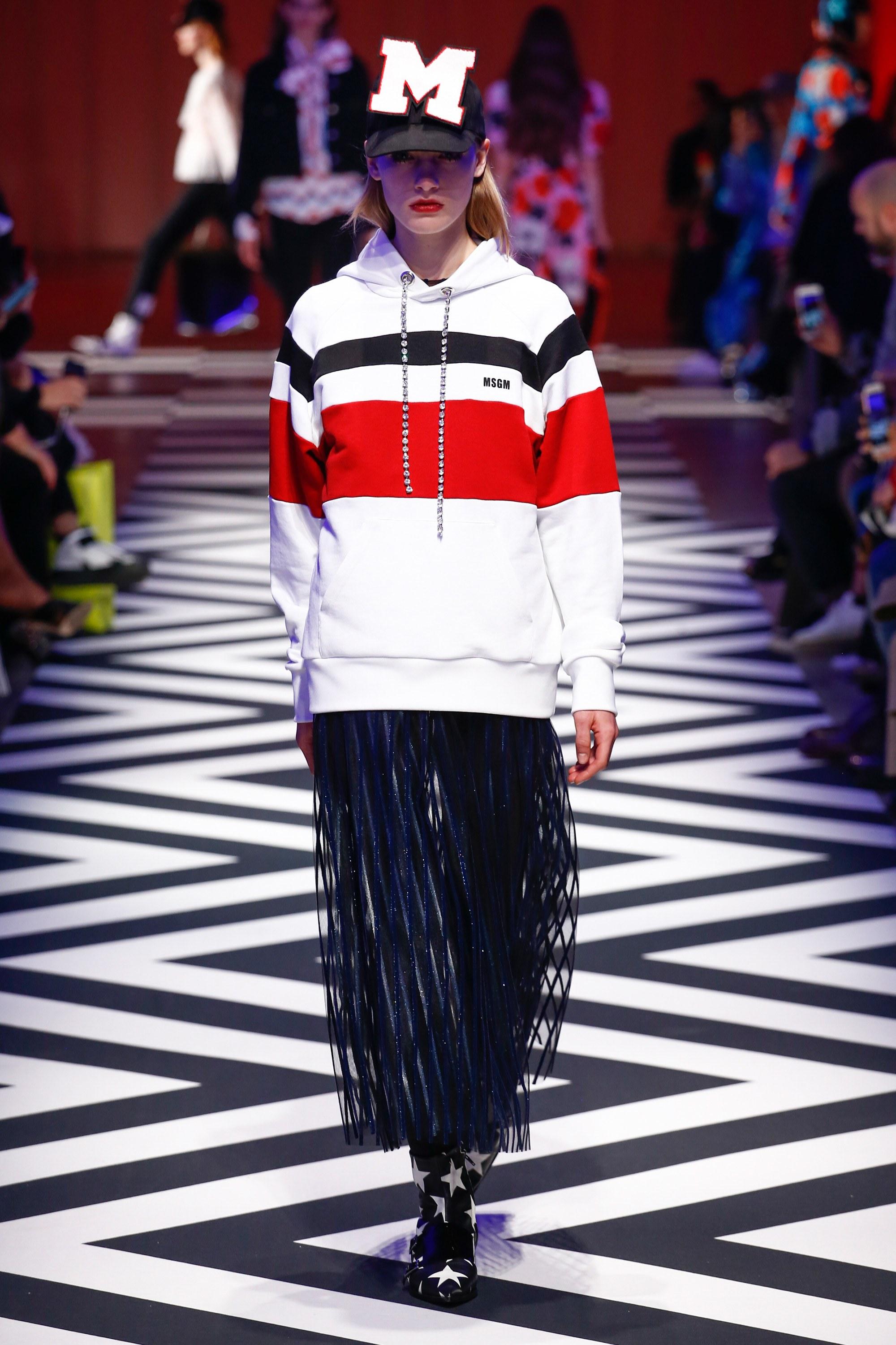 超模们的酷感摩登运动风的华丽转身