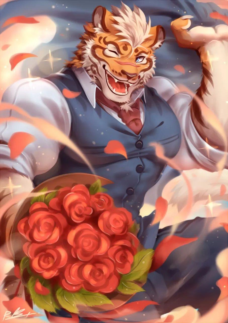 Furry控进!来看大触画师笔下的筋肉兽人 - 知乎