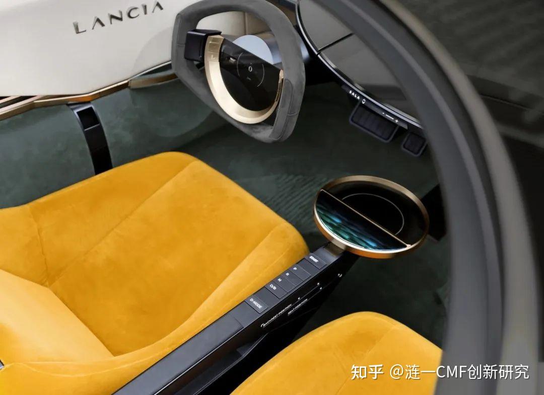 cmf汽车 | 意大利lancia首款概念车的内外饰cmf设计解读 - 知乎