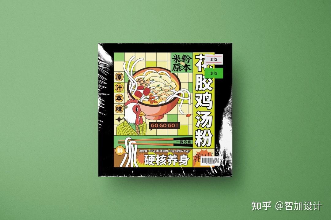 面条包装设计成这样是农产品那味了