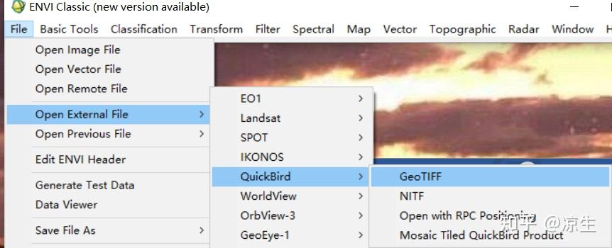 Open External File Html ENVI图像正射校正 - 知乎