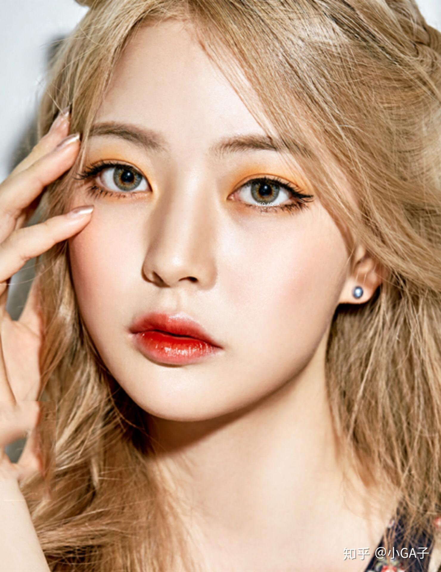 混血美瞳了解一下