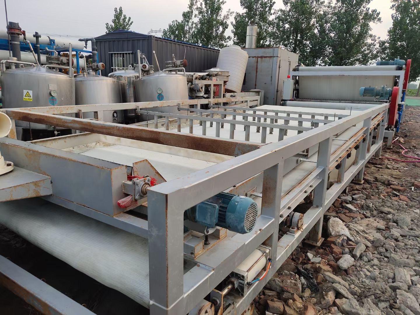 二手带式浓缩压滤机一台多少钱