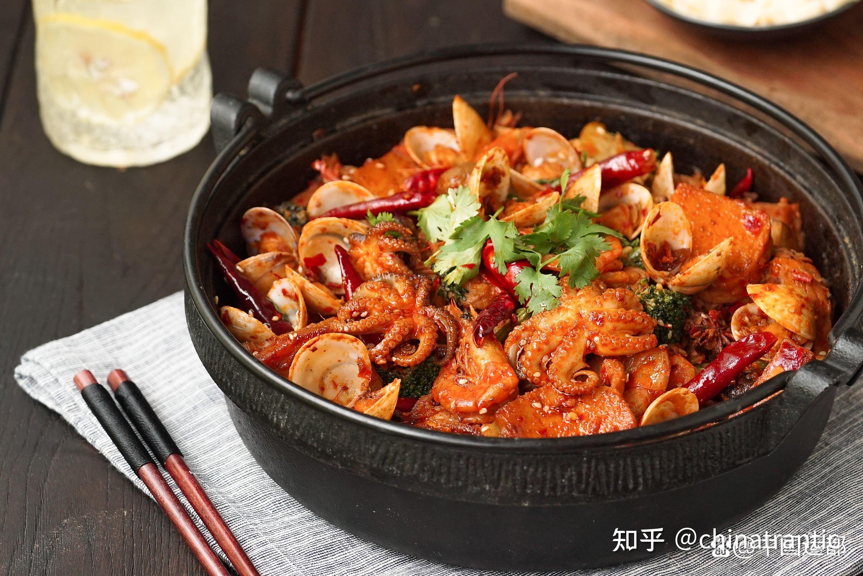 威海运都鲜推荐海鲜麻辣香锅