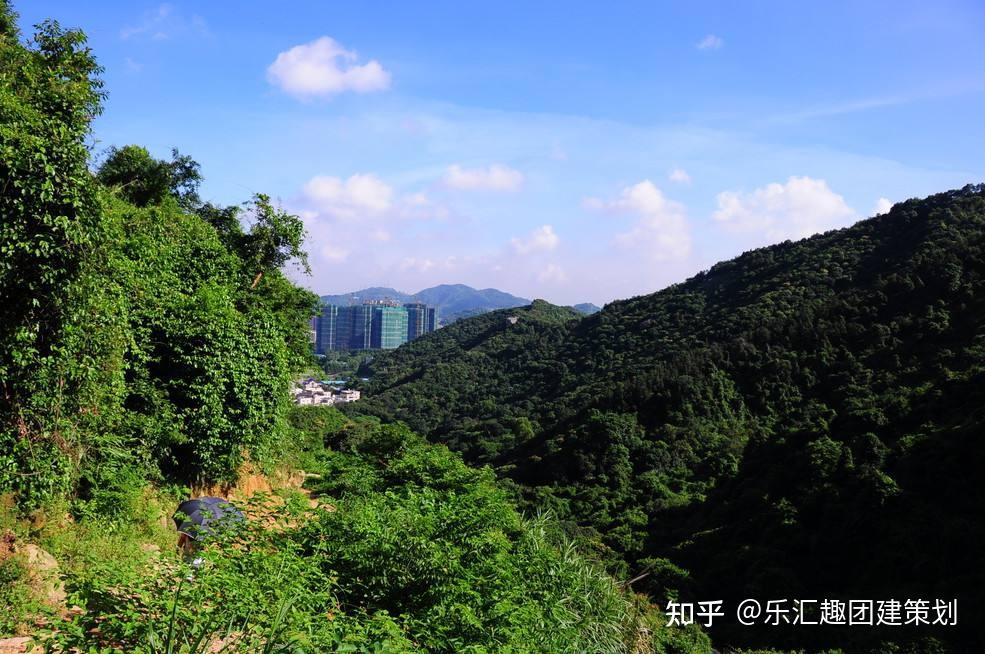 路線2:西麗黃金坑村-羊台山-白芒關口-麻墈村·路線1:石巖街道-登山