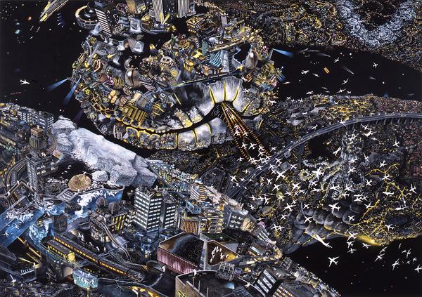 艺塾资讯池田学的绘画世界