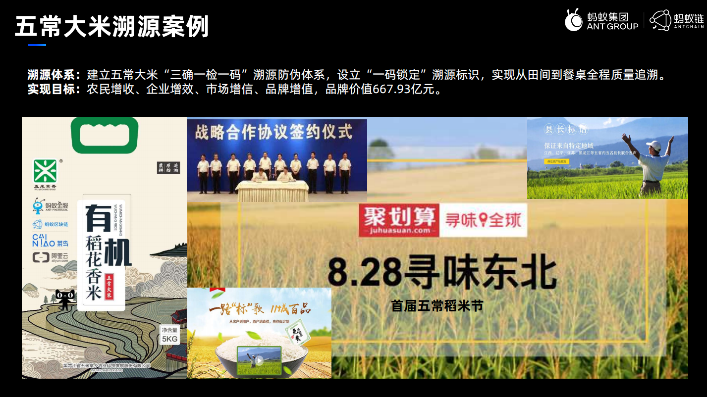 蚂蚁链溯源案例以及服务方案