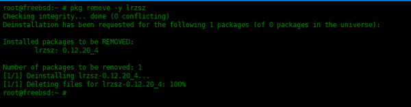 在FreeBSD中pkg包管理器使用实例 在FreeBSD中pkg包管理器使用实例