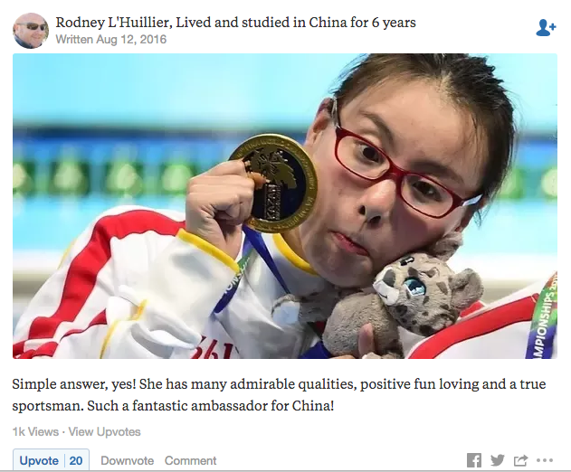 quora上那些暖心的中国评论