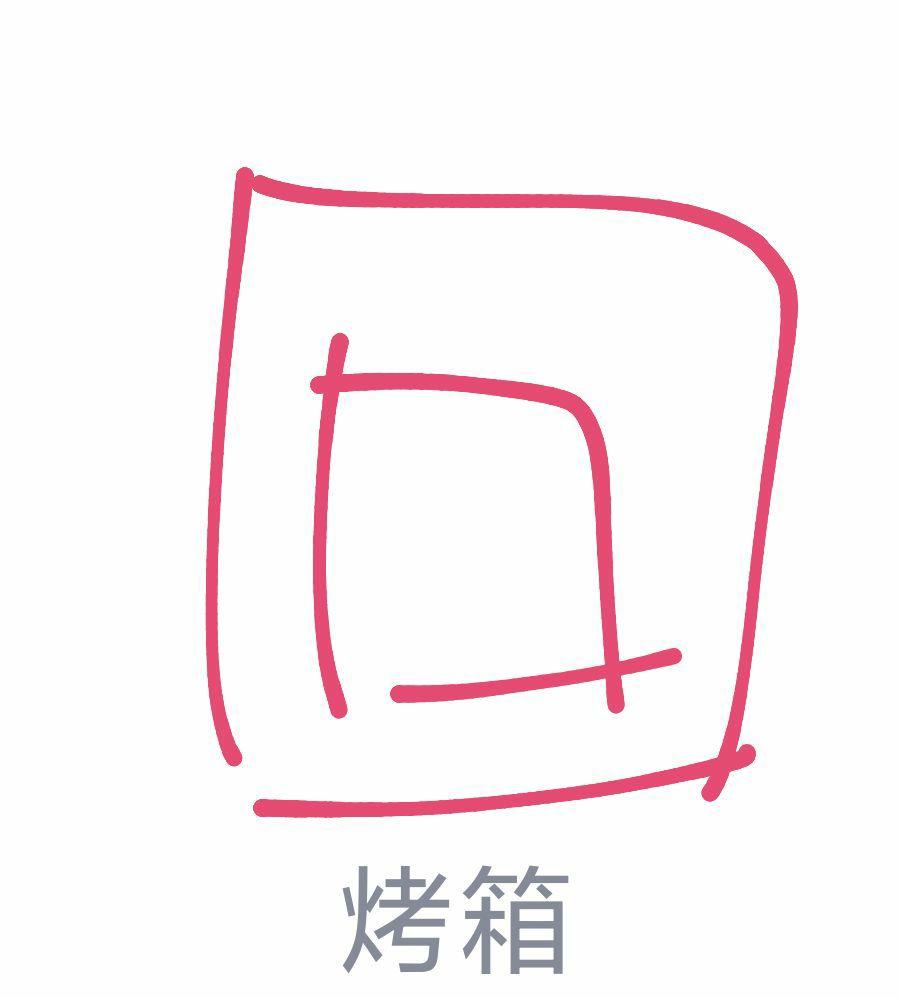 qq红包烤箱怎么画