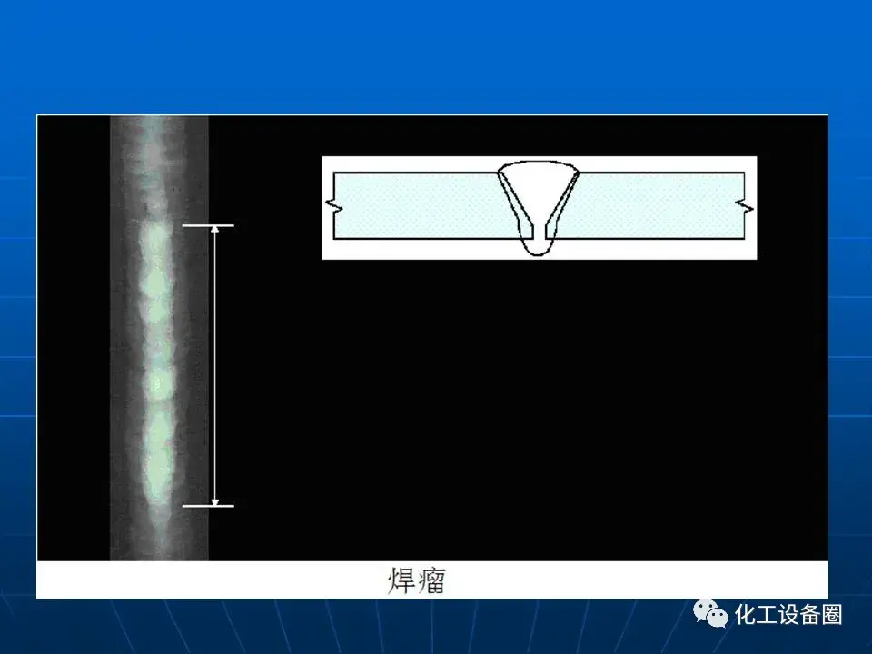 收藏分享一组典型的焊接缺陷rt底片