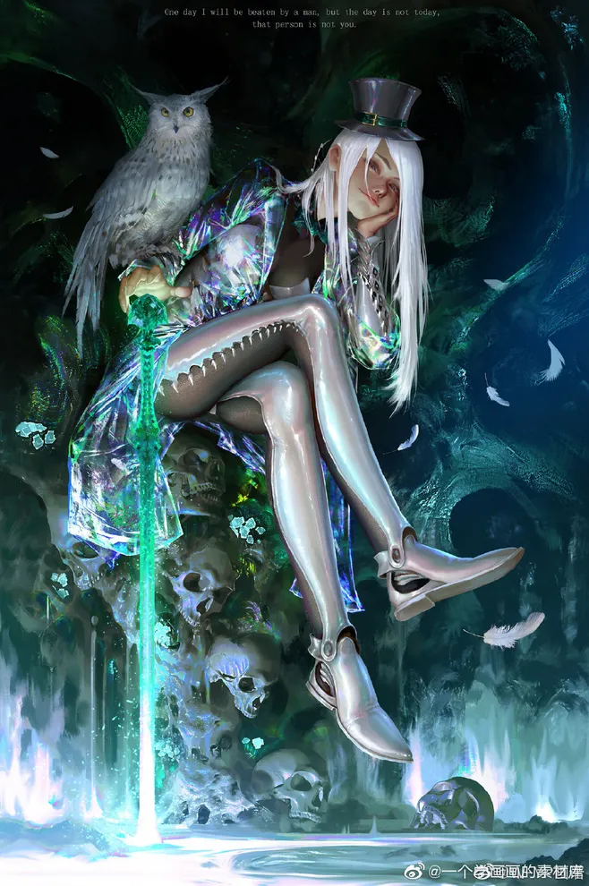 为什么画师望月的画看似简单却很好看