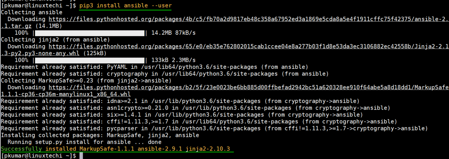  centos 8 rhel 8 ansible 