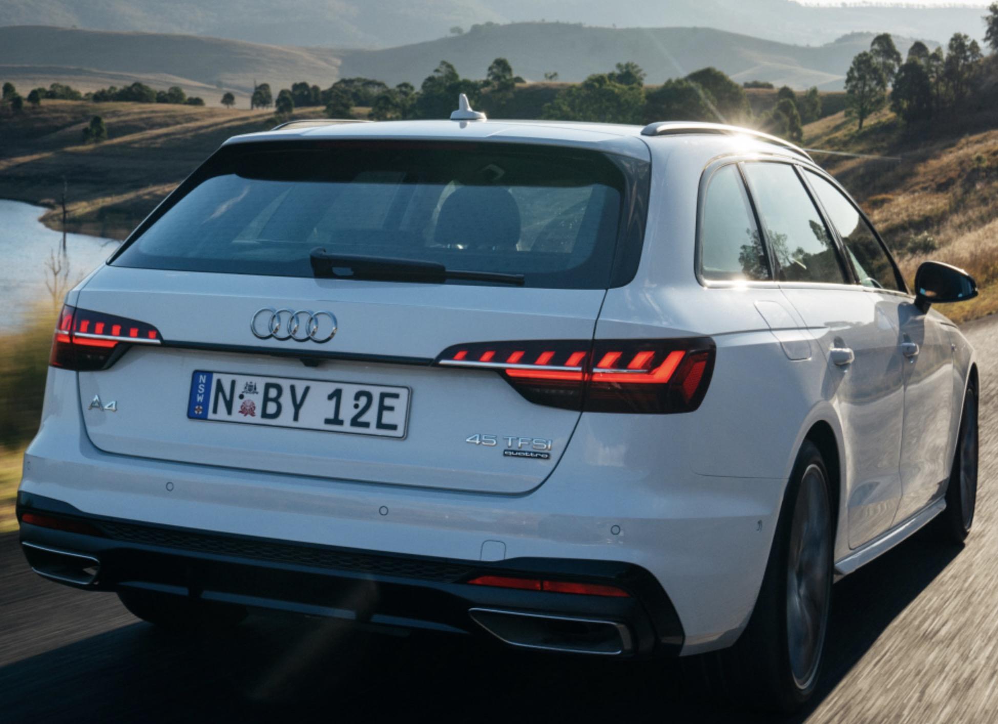 新款奥迪a4avant上市旅行车逼格就是高