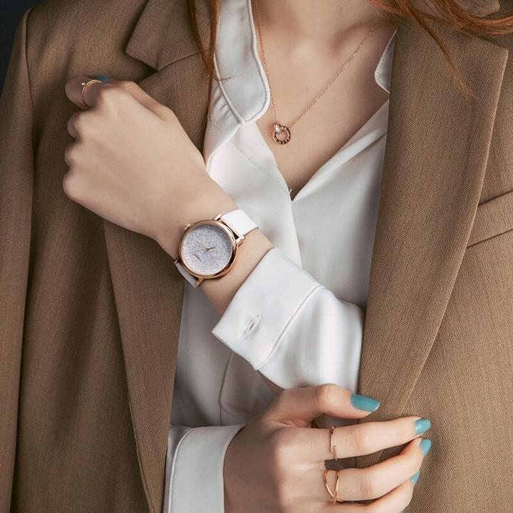 天美时 timex 星空施华洛水晶时尚潮流休闲女士手表石