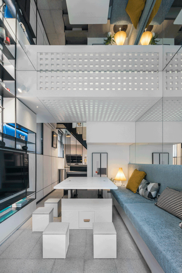 【大师案例】x 史南桥 || 11㎡四口之家史上超小户型旧房改造 | 爱福