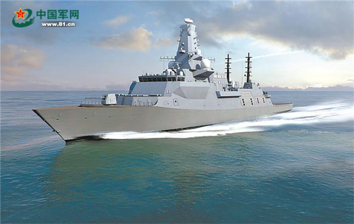 (資料圖片)俄羅斯22350型護衛艦.