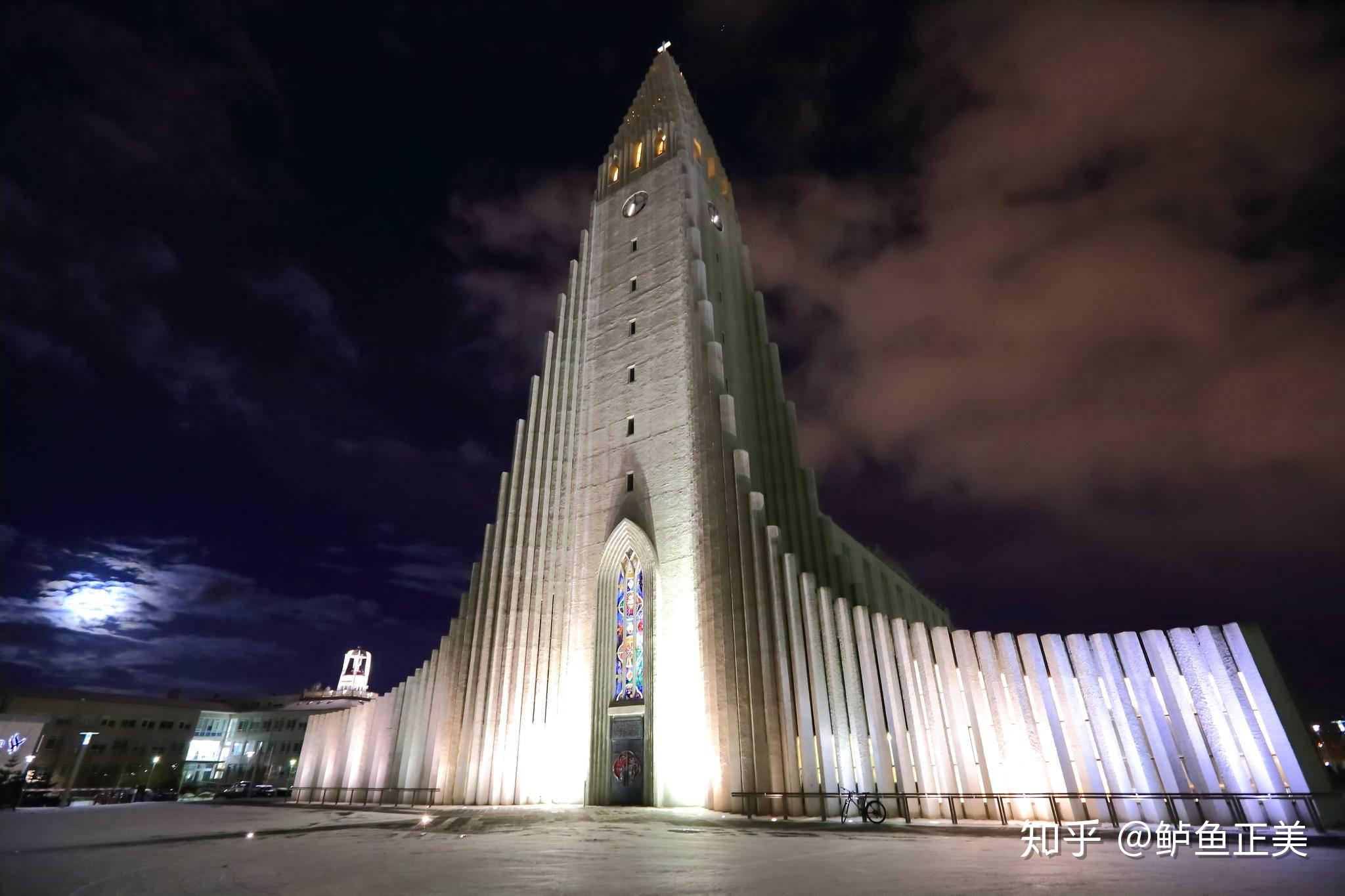 冰岛维克镇教堂图片