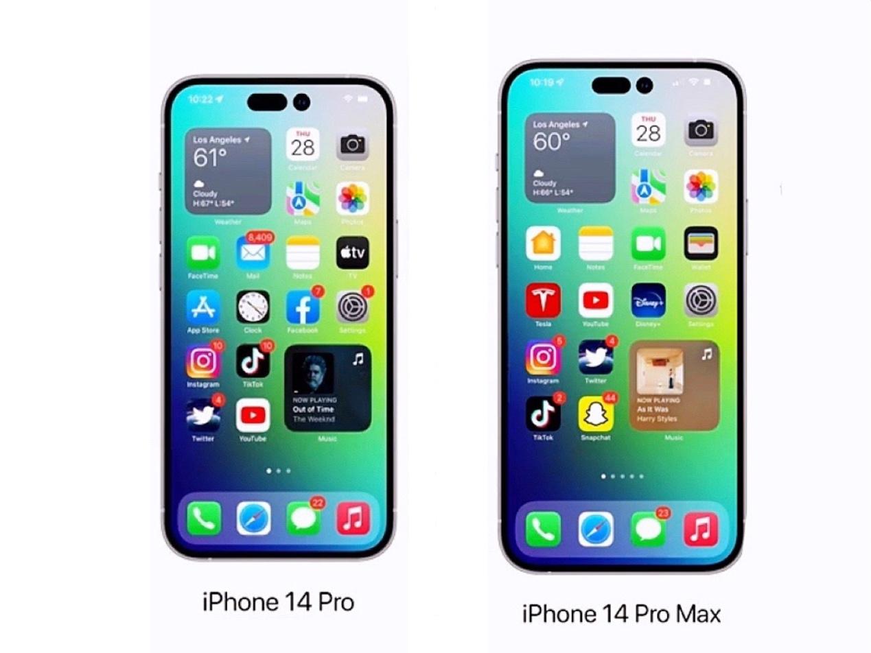 mini版本,而是多出了一款max版本,iphone14和iphone14pro機身尺寸一樣