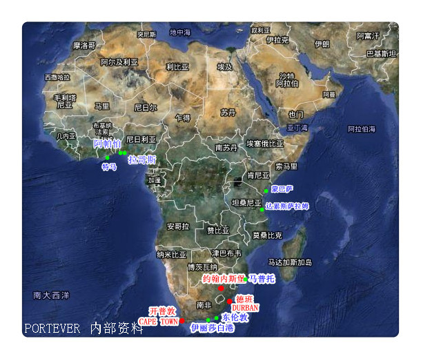 全球海运主要航线和港口介绍之澳新非洲