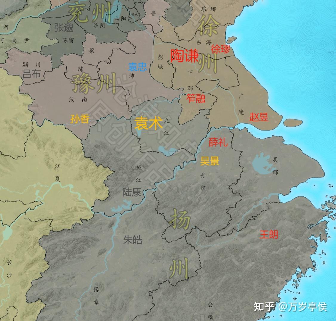 汉末徐州各郡国局势梳理【初平篇】 - 知乎