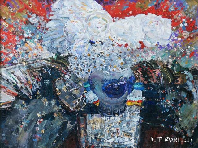 60×80cm   2015年 布面油画《安东诺夫卡苹果》  维克托61贝奇科