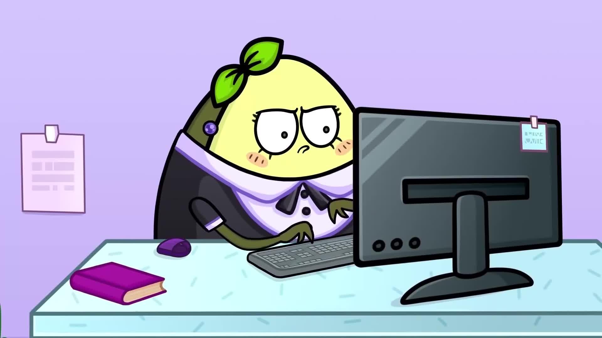 相关推荐 1:03儿童卡通搞笑动画:为了让鳄梨太太高兴,鳄梨先生不惜跳