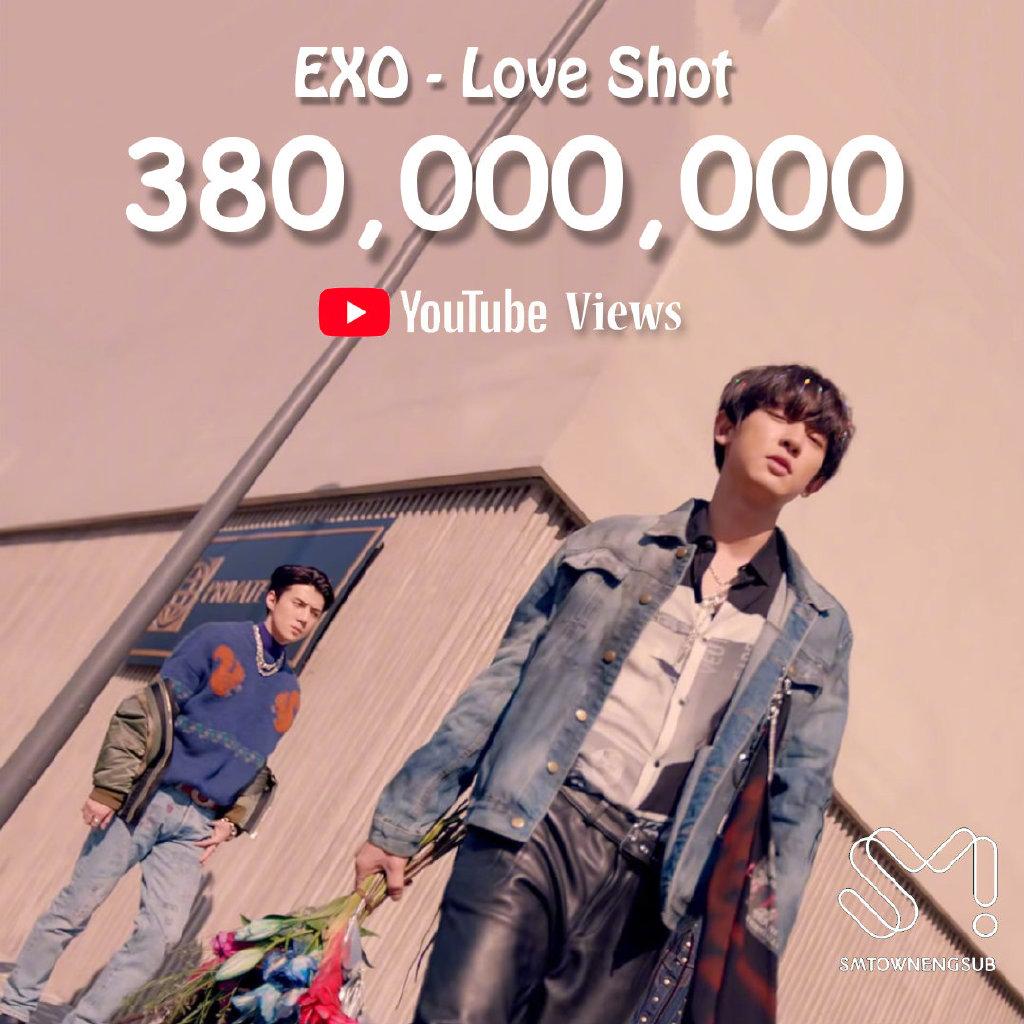 exoloveshot点击率超38亿自身最高sm首个