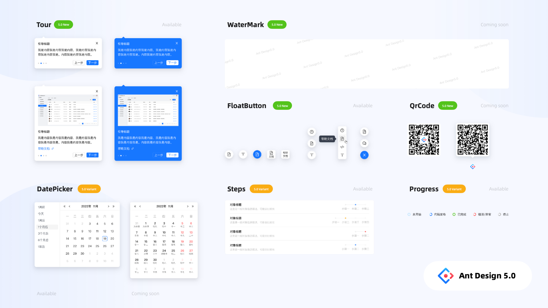 更灵活的Ant Design 5.0-新资产/内容消费/快乐工作主题 - 知乎