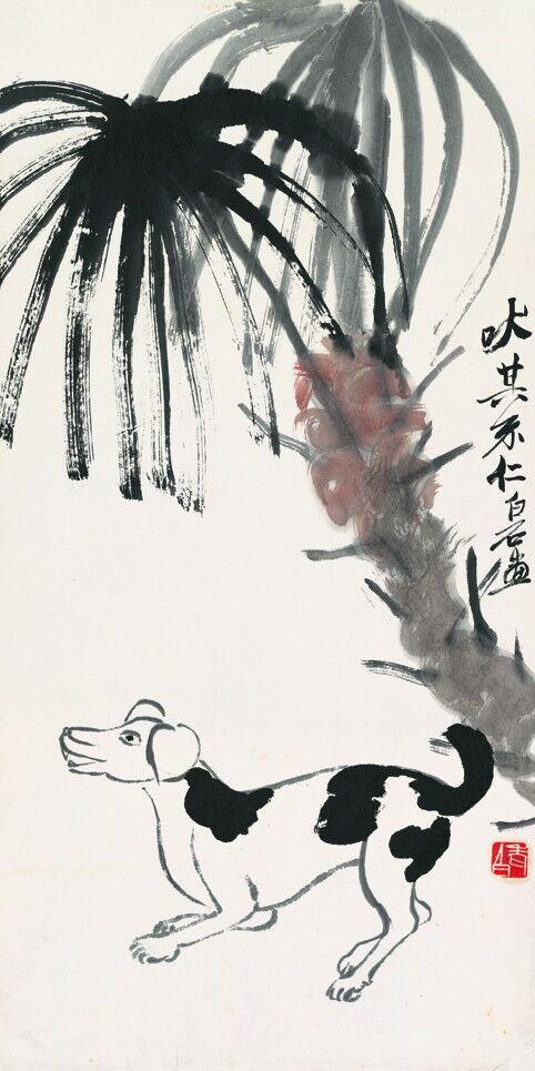 齐白石的魔性中分马,中国画也能那么可爱!丨画事