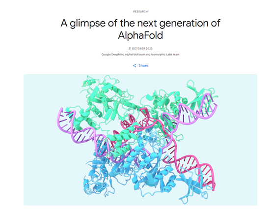 谷歌AlphaFold模型迎来重大突破！可以预测生物分子、配体 - 知乎