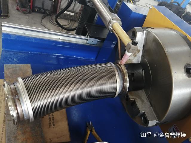 济南金鲁鼎焊接##自动焊设备# #氩弧焊##不锈钢管焊接# #管管自动 