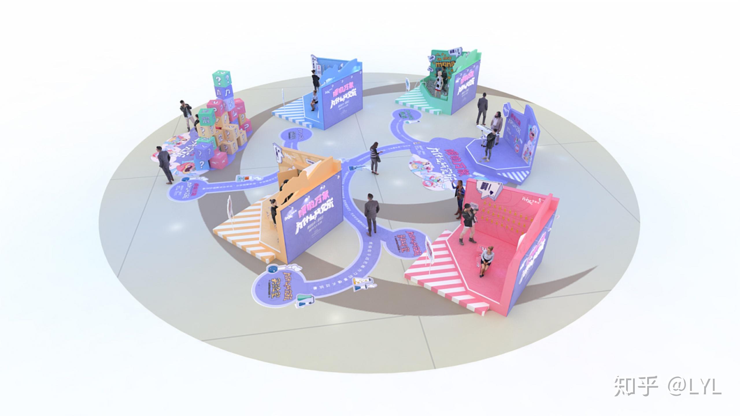 广告人必看2020全球101张创意网红打卡美陈效果图文末附网盘链接